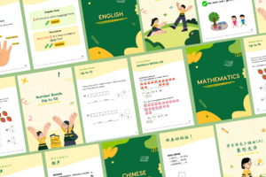 Image of Curos worksheet from English Maths Chinese